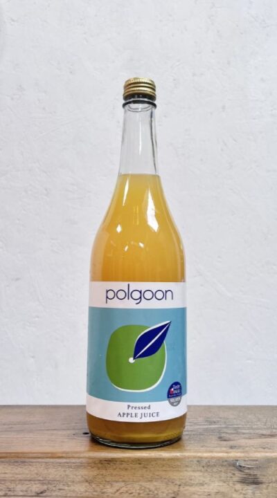 5 litre cloudy apple juice made by Polgoon vineyard in Cornwall